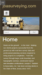 Mobile Screenshot of jbasurveying.com